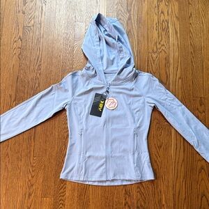 REI Sky Blue Hooded Jacket